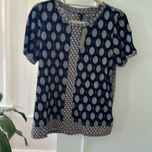 JCrew printed top